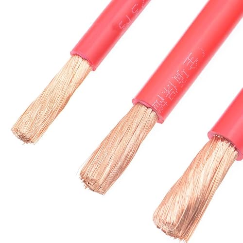 IkErna Einadriges, Pvc-Ummanteltes, Flexibles Kupferkabel, Rot, Rv 22, 20, 18, 17, 15, 13, 11, 9, 7 Awg, Elektronisches Signal-Verlängerungskabel/25 Mm/5 Meter IkErna Einadriges, Pvc-Ummanteltes, Flexibles Kupferkabel, Rot, Rv 22, 20, 18, 17, 15, 13, 11, 9, 7 Awg, Elektronisches Signal-Verlängerungskabel/25 Mm/5 Meter von IkErna