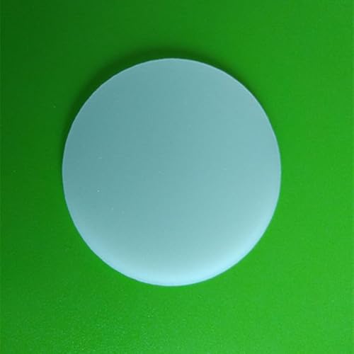 IkErna Led-Lampenperlen-Taschenlampen-Pc-Abdeckung, Milchig-Weiße Folie, Runde Blendschutzabdeckung, Verschiedene Größen, Downlight-Reflektor-Cup-Abdeckung/100Mm von IkErna