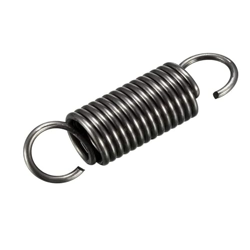 IkErna Zugfederhaken, Stahlfeder, Drahtdurchmesser 2,0 Mm, Außendurchmesser 10–22 Mm, Länge 40–300 Mm, Heimwerkerwerkzeug/180Mm/15Mm von IkErna