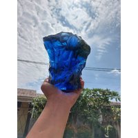 1, 2 Kg Rohe Andara Kristalle Blau Motiv Haarfaser Gelb Monatomic Zur Heilung von IkaAndaraCrystal