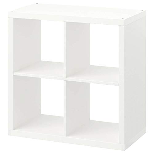 Ikea Kallax Regal, Bücherregal, Wandregal, Raumteiler in weiß (77 x 77 cm) von Ikea Kallax