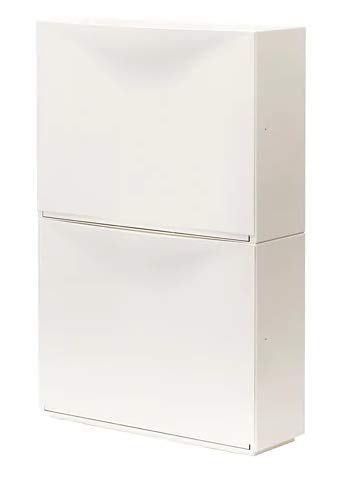 Ikea TRONES Schuhschrank, Weiß, 2 Stück von Ikea TRONES