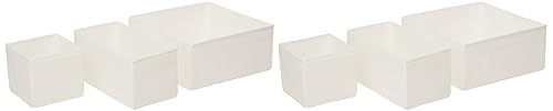 IKEA SKUBB-Box, 6er-Set, weiß von IKEA
