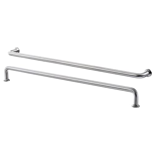IKEA BAGGANAS Griff Edelstahl 2er-Pack 503.384.19 von Ikea