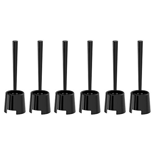 IKEA BOLMEN Toilet Brush and Holder Black Pack of 6 von Ikea