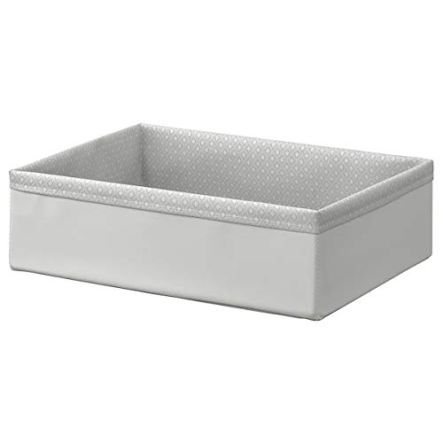 IKEA Boxna Sortierbox Aufbewahrungsbox für Schubladen - grau / weiß verschiedene Größen (26x34x10) von Ikea
