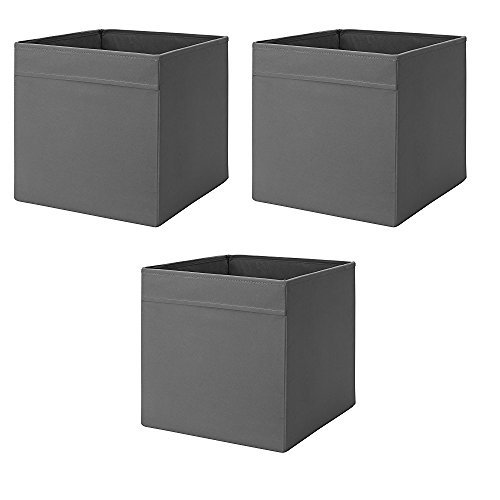 IKEA Drona Box (dunkelgrau, 3er-Pack (L x B x H): 38,1 x 33 cm) von IKEA