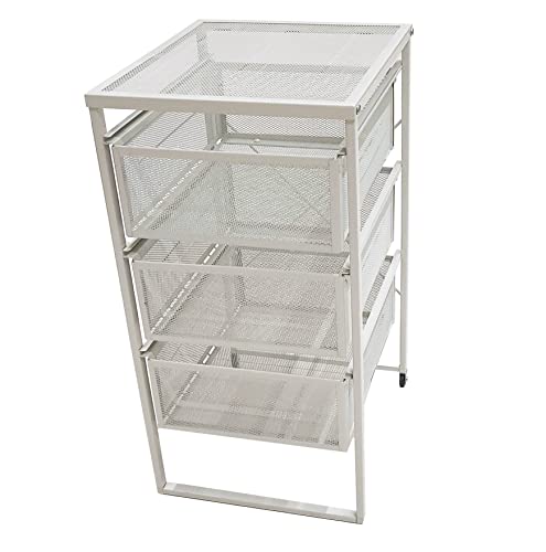 IKEA LENNART Schubladenelement in weiß; mit Rollen von IKEA