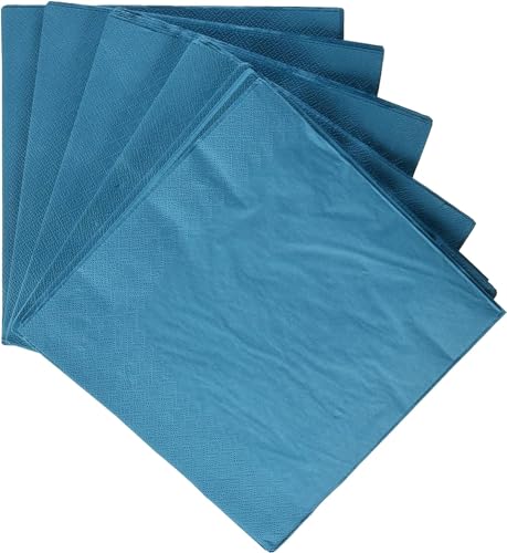 IKEA Papierserviette – FANTASTISK, türkis/50 Stück/50 Stück – 40 x 40 cm von Ikea