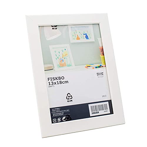 Ikea, Fiskbo Bilderrahmen, 13 x 18 cm, weiß, 4 Stück von Ikea