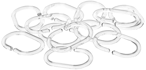 Ikea 231.029.00 Ringsjon Duschvorhangringe, transparent, 12 Stück von Ikea