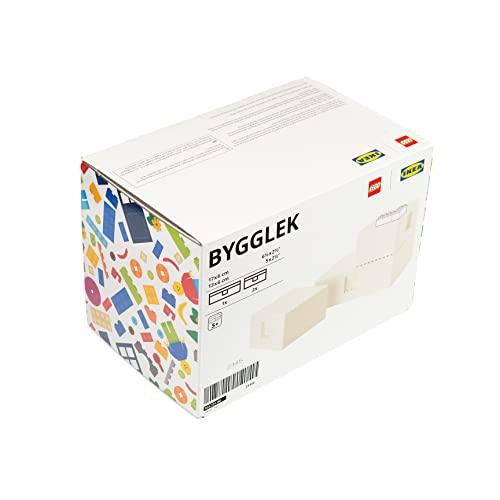 Ikea BYGGLEK LEGO® Boxen mit Deckel, weiß, 703.721.86 - 3 Stück von Ikea