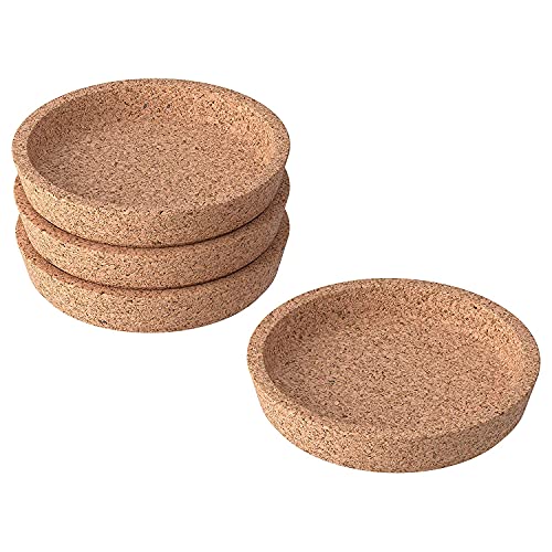 Ikea DRINK_COASTER, 4 Stück mit 365+ Untersetzern, Kork – Riesiger Shoppy von Ikea