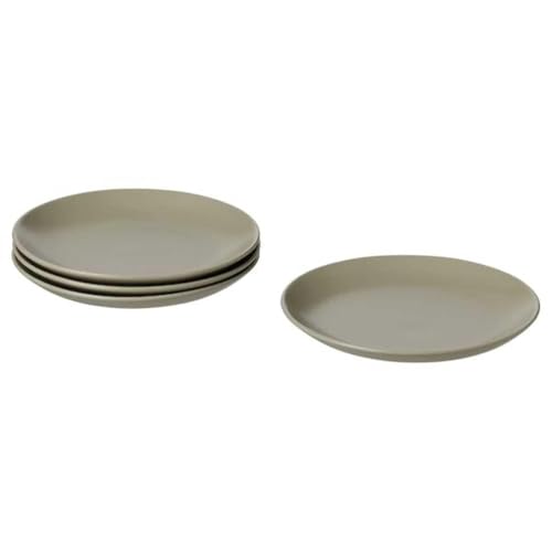 IKEA FÄRGKLAR Beilagenteller, 20 cm, mattgrün von IKEA