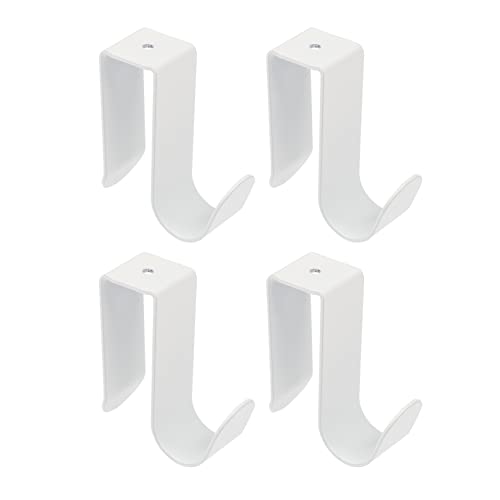 Ikea Latthet Clip-On Haken, weiß, 50 x 47 x 18 mm, 4 Stück von Ikea