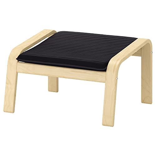 Ikea POÄNG Fußhocker Birkenfurnier / Knisa schwarz Ikea POÄNG Fußhocker Birkenfurnier / Knisa schwarz von Ikea