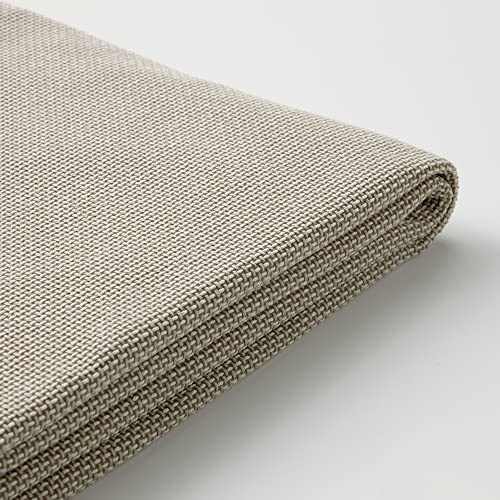 Ikea SÖDERHAMN Fußhockerbezug Fridtuna hellbeige von IKEA