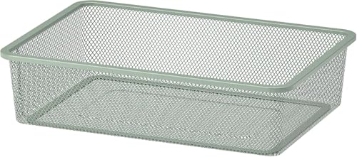 Ikea TROFAST Netz-Aufbewahrungsbox, 42 x 30 x 10 cm, hellgrün-grau von IKEA