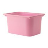 Ikea Trofast Aufbewahrungsbox, Pink, 42 x 30 x 23 cm, rose, Doppelpackung von Ikea