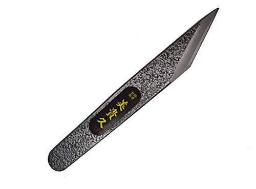 Anreißmesser Furniermesser Cuttermesser Schnitzmesser Japananisches Messer Kiridashi Handgeschmiedet in Japan – Rechtshänder (gehämmerte 21 mm) von Ikeuti