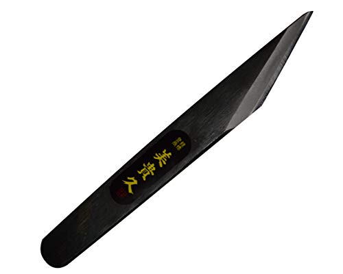 Anreißmesser Furniermesser Cuttermesser Schnitzmesser Japanisches Messer Kiridashi Handgeschmiedet in Japan – Rechtshänder (Schwarz 21 mm) von Ikeuti