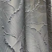 Extra Lange Gardinen 8-20 Ft Lang Mit Blättern Blumenmuster | 1 Panel Ikiriska Hohe Decken Drapiert, Breit von Ikiriska