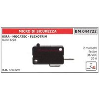 IKRA Sicherheits-Mikroschalter IALM 3228 2 Faston-Klemmen 36VDC 044822 IKRA Sicherheits-Mikroschalter IALM 3228 2 Faston-Klemmen 36VDC 044822 von Ikra