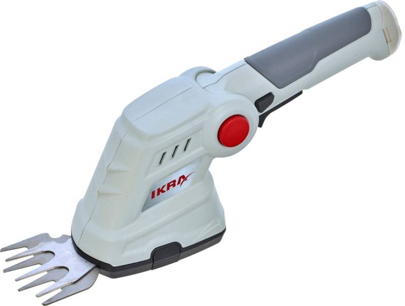 Ikra Akku Gras- und Strauchschere IGBS 3.6 USB, inkl. Ladegerät von Ikra