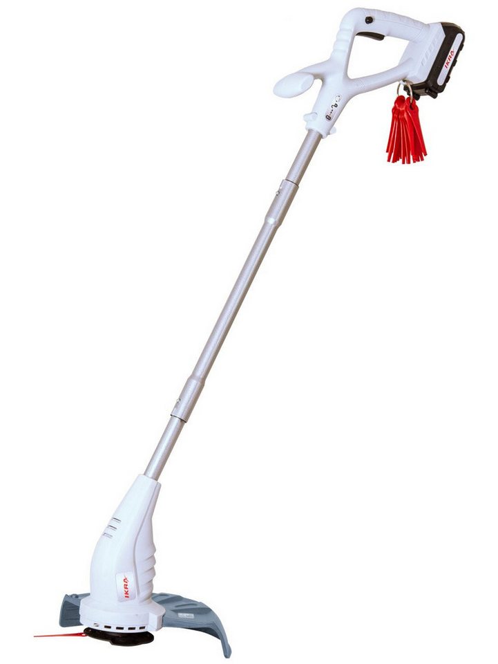 Ikra Akku-Rasentrimmer Ikra Akku Rasentrimmer ICGT 2024 24 cm, Mit Akku + Ladegerät von Ikra