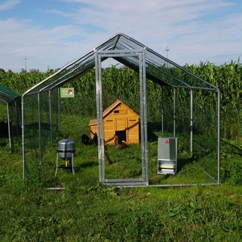 Kit für Hühnerstall Cocincina | Gehege + Hühnerstall + Zubehör 4 x 3 Meter Abdeckung Kit für Hühnerstall Cocincina | Gehege + Hühnerstall + Zubehör 4 x 3 Meter Abdeckung von Il Verde Mondo
