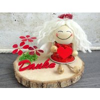 Schutzengel Trend Upcycling Nespresso Glückswichtel Kreativ Dekoration Geldgeschenk Decor Unique Gifts Table Modern Spring Entertaining von IlanyDesign