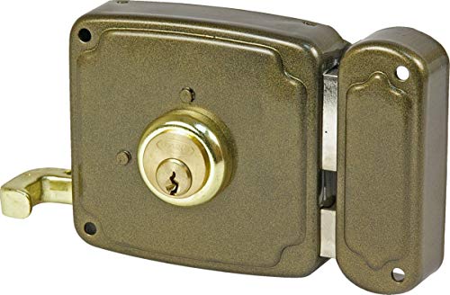 Ilargi 1125 A 10 cm He Izda B/Netz Kastenschlösser C/cilindro. Hebel Türschloss mit Schlüssel beidseitig 1125 a-he10i von Ilargi