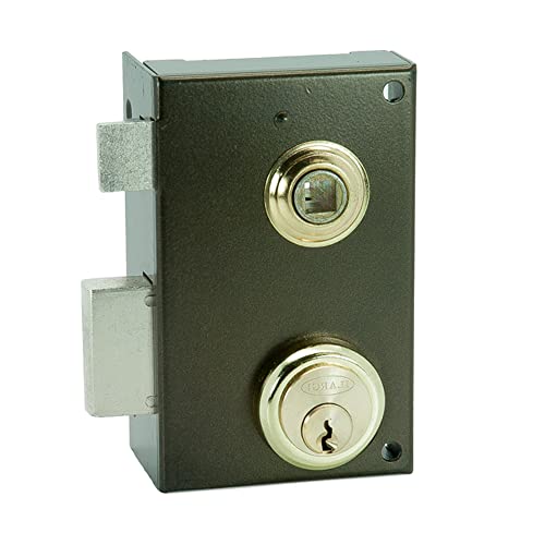 Ilargi - Schloss 56b 60mm he links. bp Übersetzen c/Zylinder. Hebel. Türgriff mit Schlüssel und Innengriff 56b-he60ip von Ilargi