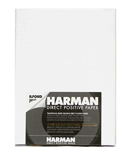 Ilford Paper – Direct Positive, Base Fiber, 1 K Brightness, 25 Sheets 5 x 7" von Ilford