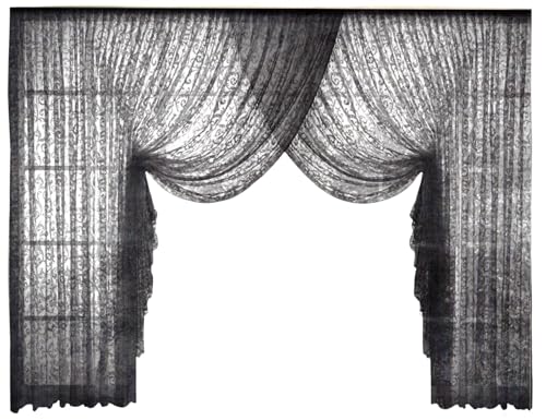 Ilkadim Export Fertiggardine 250 x 300cm, Vorhang mit Raffzug, Gardine zum Raffen, Raffvorhang, (grau) von Ilkadim Export
