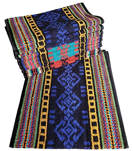 Ilkadim Export Handtuch-Set 10 Stück 30x70cm oder 30x50cm, bunt Gemustert, 100% Baumwolle, Handtücher, Gästehandtuch (30 x 70cm) von Ilkadim Export