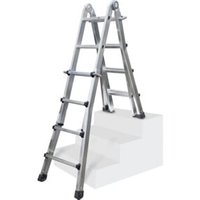 ILLER-LEITER Teleskopleiter Levelmaster 4x5 St. 64205 von Iller Leiter
