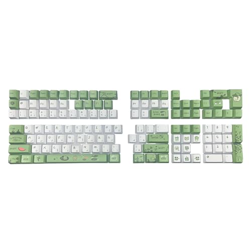 Arabische Tastenkappen mit Frosch-Muster, für MX-Schalter, mechanische Tastatur, OEM-Höhe, für Schreibkräfte und Gamer Arabische Tastenkappen mit Frosch-Muster, für MX-Schalter, mechanische Tastatur, OEM-Höhe, für Schreibkräfte und Gamer von Illkjasfc