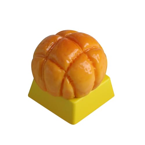 Handgefertigte Kunstharz-Tastenkappe mit Eiern, Eigelb, Gebäck-Design, Tastenkappe zum Anpassen von MX-Schalter-Tastaturen Handgefertigte Kunstharz-Tastenkappe mit Eiern, Eigelb, Gebäck-Design, Tastenkappe zum Anpassen von MX-Schalter-Tastaturen von Illkjasfc