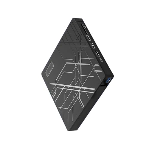 High-Speed-USB-Typ-C-Schnittstellen, externes optisches Laufwerk mit Speicherkartenleser und Typ-C-Netzanschluss für Computer, externe CDs/DVDs, USB-Typ-C-Doppelschnittstellen High-Speed-USB-Typ-C-Schnittstellen, externes optisches Laufwerk mit Speicherkartenleser und Typ-C-Netzanschluss für Computer, externe CDs/DVDs, USB-Typ-C-Doppelschnittstellen von Illkjasfc