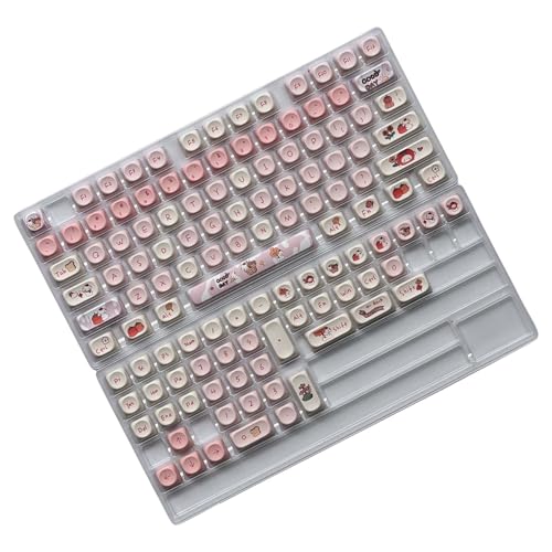 Illkjasfc 120 Tasten Fallwelpen-Tastenkappe für mechanische Tastaturen, Farbstoff-Tasten für Schalter Illkjasfc 120 Tasten Fallwelpen-Tastenkappe für mechanische Tastaturen, Farbstoff-Tasten für Schalter von Illkjasfc