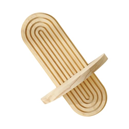 Illkjasfc Kreatives Wandregal aus Holz für Wohnzimmer, Schlafzimmer, Bücherdisplay und Aufbewahrungsregal, eleganter Hänge-Halter für Kinderzimmer von Illkjasfc