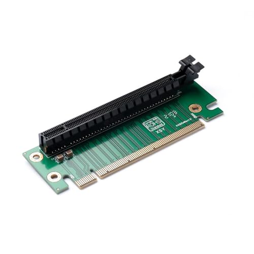 Illkjasfc Speed PCIe 16x Flexibles Kabel Männlich Zu Weiblich GPU Verlängerung Für Platzsparende Bauten 90° Verlängerungskarte Illkjasfc Speed PCIe 16x Flexibles Kabel Männlich Zu Weiblich GPU Verlängerung Für Platzsparende Bauten 90° Verlängerungskarte von Illkjasfc