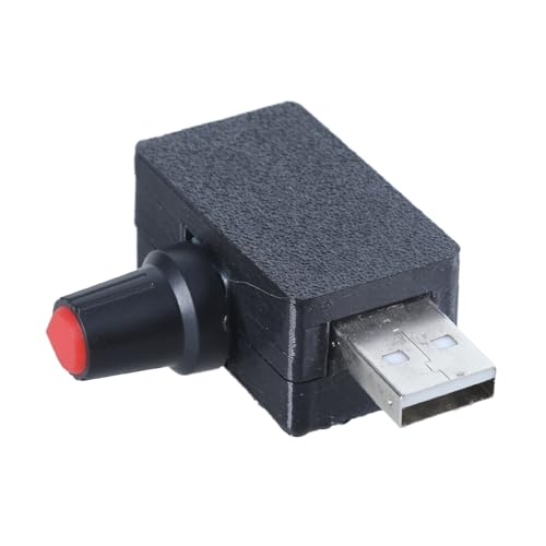 Illkjasfc USB Lüftersteuerungen Mit Stufenlosem Geschwindigkeitsmodul 5-V Reglermodul Für Schreibtisch Und Laptop Lüfter von Illkjasfc