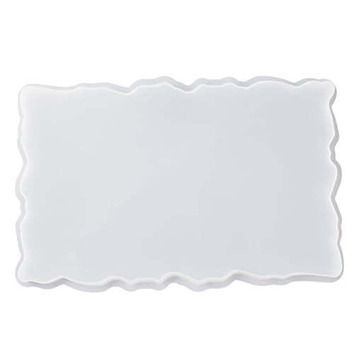 Schmucktablett-Formen, unregelmäßige Silikon-Spitzen-Form, Harz-Formen, Schmuckschalen-Formen, Silikon für Harz-Tablett von Illkjasfc