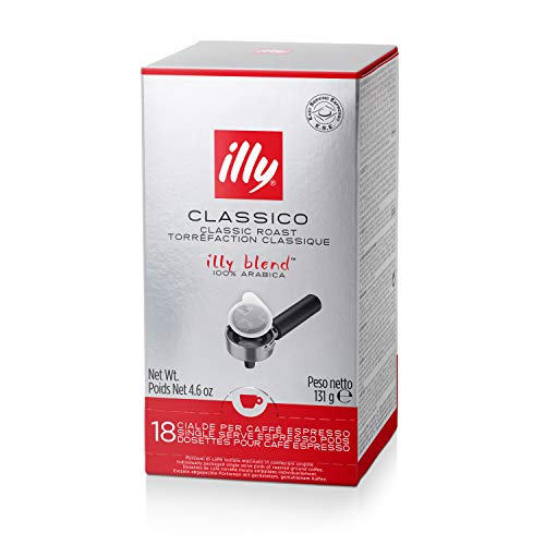 Illy Espresso Röstung N - 6 x 18 ESE Pads / Espresso Pods / Cialde, 750 g von Illy