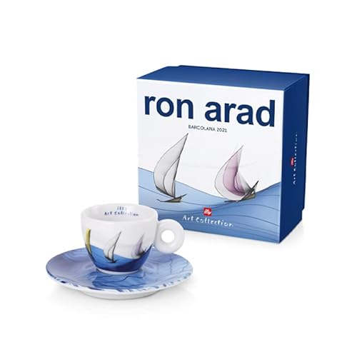 illy Art Collection Ron Arad Barcelona Eine Espressotasse Set (One Cup + One Saucer) von Illy