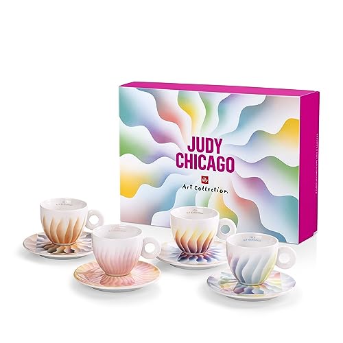illy Judy Chicago Art Collection Cappuccinotassen 4er Set von illy