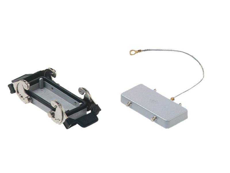 Ilme Kabelverbinder-Sortiment ILME Aluschutzdeckel f.2 Bügel, Größe 57x27 von Ilme