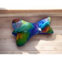 Leseknochen/Nackenkissen/Knochenkissen Regenbogenwolken von IlonasZaubernaht